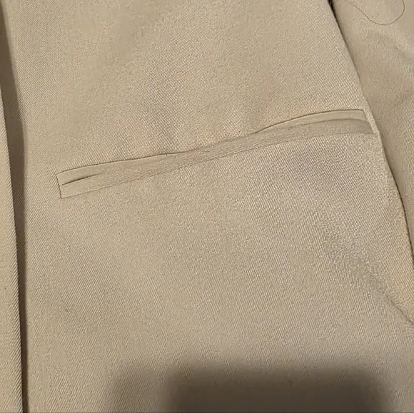 Oak + Fort Double Breasted Blazer Cream EUC Size XXS - Picture 6 of 7